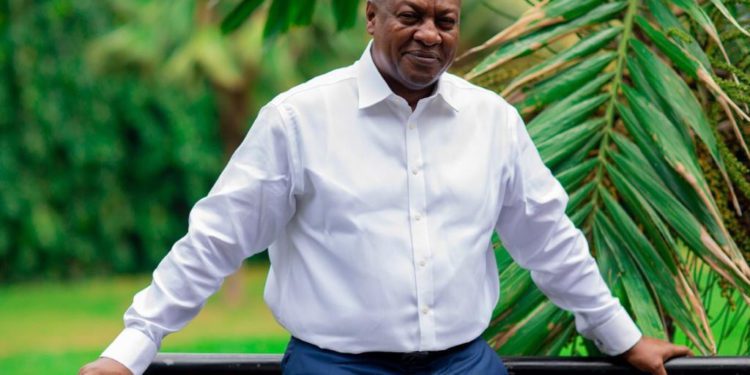 Flagbearer of the National Democratic Congress (NDC), John Dramani Mahama