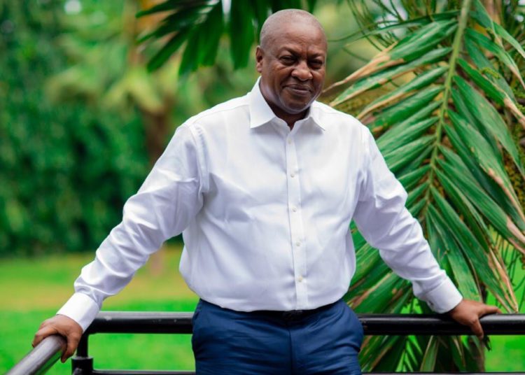 Flagbearer of the National Democratic Congress (NDC), John Dramani Mahama