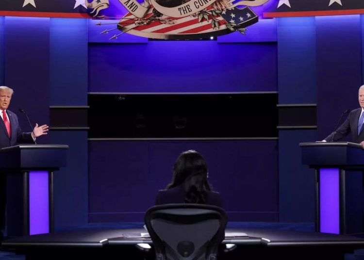 US Election: Biden and Trump argue over COVID-19, race and Russian interference in final debate 1 Final Presidential Debate. Image: AP