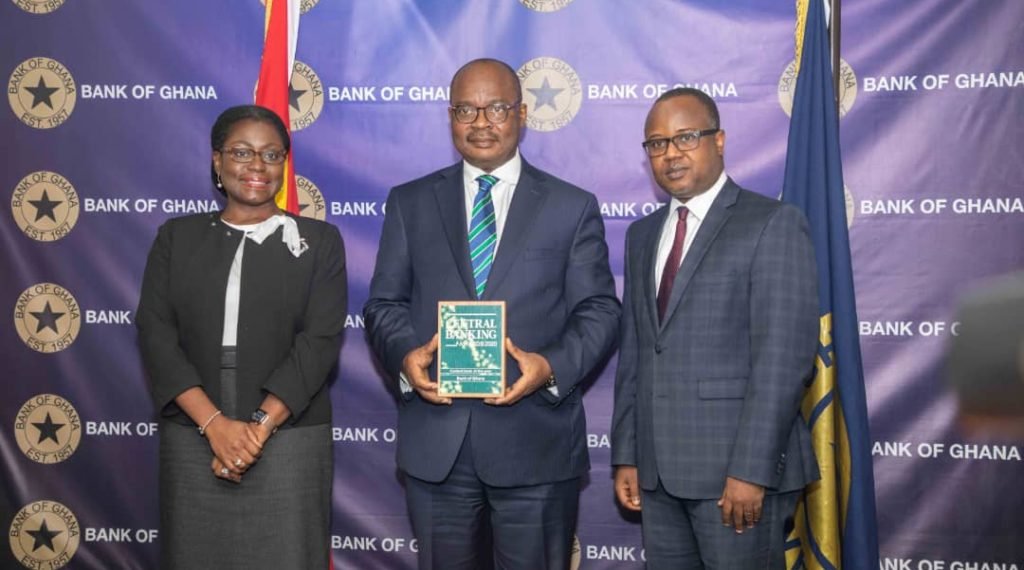 This award reflects our vision to build a central bank of excellence- BoG Governor 1 This award reflects our vision to build a central bank of excellence- BoG Governor