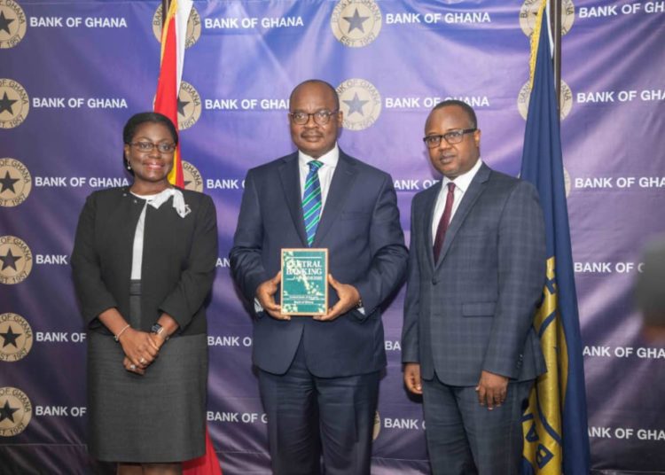 This award reflects our vision to build a central bank of excellence- BoG Governor 1 central bank