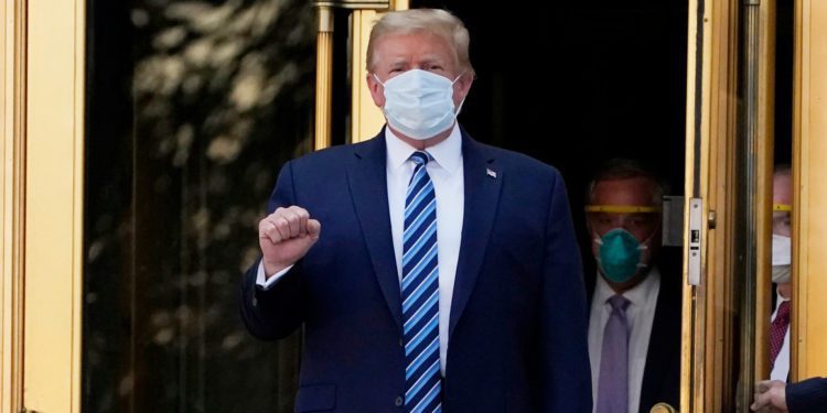 Trump can be cleared for public engagements from Saturday 1 President Trump to be cleared for public engagements. Image: Getty Images