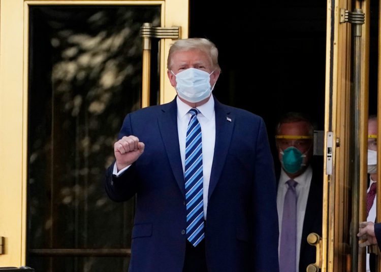 President Trump to be cleared for public engagements. Image: Getty Images