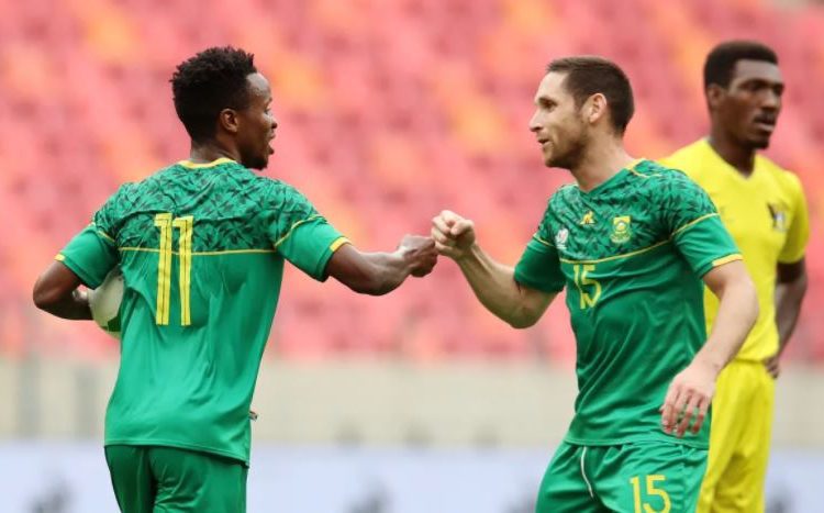 South Africa beat Sao Tome and Principe 4-2 in a Group C thriller 1 Bafana