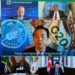 FAO urges G20 members to support farmers, protect the vulnerable and invest in innovation 12 FAO's Director-General, Qu Dongyu (middle) speaking at the G20 Summit.