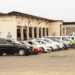 A picture of an array of vehicles