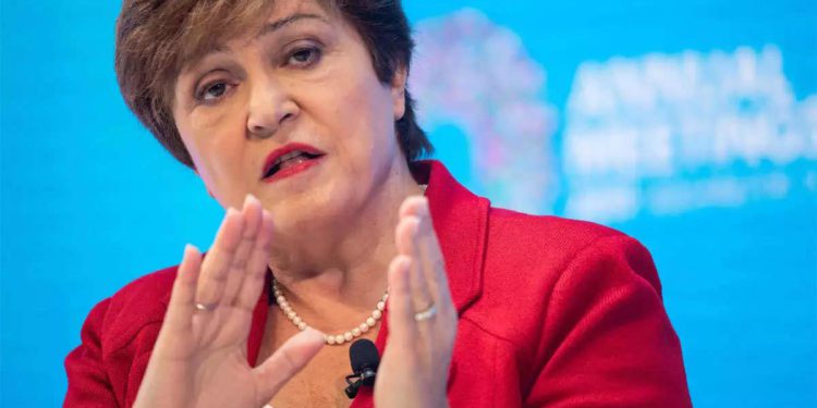 Jointly Build the Foundations of a Better 21st Century Global Economy, IMF MD Urges G20 Leaders 1 The Managing Director of the International Monetary Fund (IMF) - Kristalina Georgieva