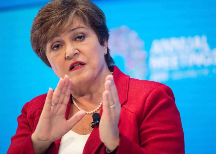 Jointly Build the Foundations of a Better 21st Century Global Economy, IMF MD Urges G20 Leaders 1 The Managing Director of the International Monetary Fund (IMF) - Kristalina Georgieva