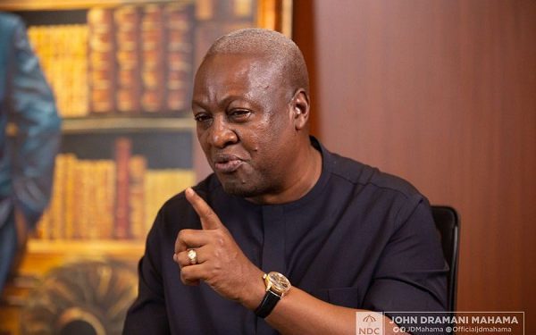 John Mahama Calls For Withdrawal of Agyapa Royalties Deal 1 Government Is Living Large And Unwilling To Trim Expenditure- John Mahama
