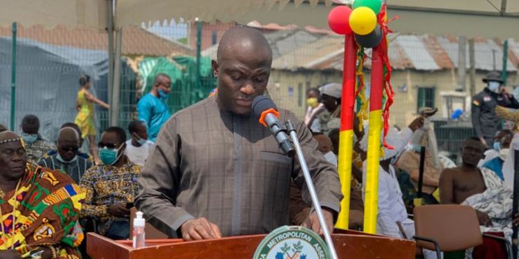 Accra Mayor calls for a more resilient, sustainable and inclusive food production system 1 The Mayor of Accra, Mr Mohammed Nii Adjei Sowah.
