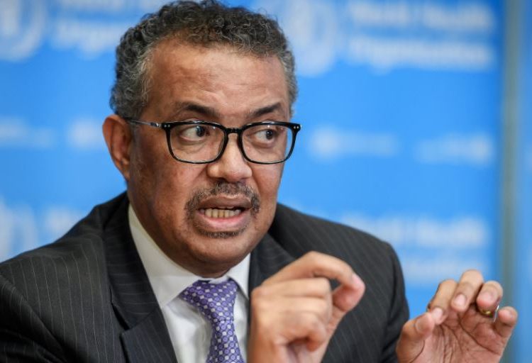 WHO chief, Tedros Adhanom Ghebreyesus. Image: WHO