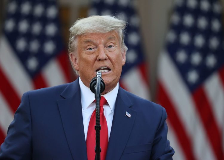 US President, Donald Trump. Image: Getty Images