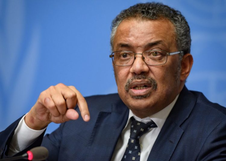 WHO chief, Tedros Adhanom Ghebreyesus. Image: Getty Images