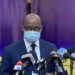 Gov’t has done a lot to cushion households, so we can justify the high debt stock- Dr. Ernest Addison 13 Dr. Addison addressing the press after the MPC meeting.