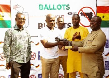 Commission on Small Arms and Light Weapons appeals for sensitization in the Banda constituency 1 Commission on Small Arms and Light Weapons appeals for sensitization in the Banda constituency
