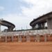 A section of the ongoing Pokuase Interchange
