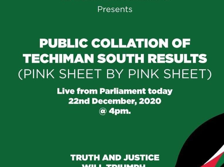 Live Video: Minority Caucus Speaks On Techiman South Collated Results For Election 2020