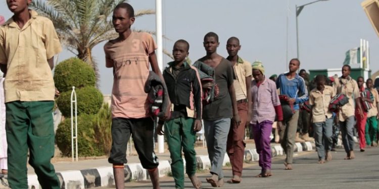Kidnapped Nigerian schoolboys freed 1 Kidnapped Nigerian schoolboys freed