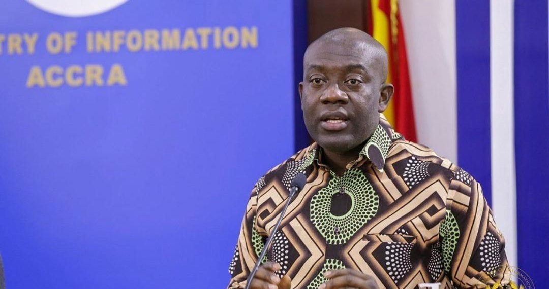 Information Minister - Honorable Kojo Oppong Nkrumah