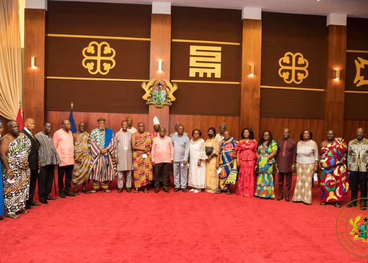 President Akufo-Addo has expressed his gratitude to the Council of State for their exceptional performance and cooperation during his first term of Presidency.