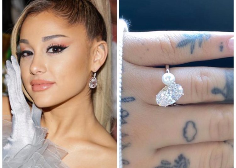 ARIANA GRANDE IS OFF THE MARKET 1 US singer and songwriter, Ariana Grande has revealed she is engaged to her real estate agent boyfriend, Dalton Gomez.
