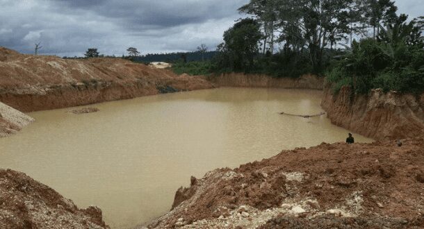 Support Government Stop Illegal Mining- Chief To Traditional Authorities 2 galamsey 1 610x330 1