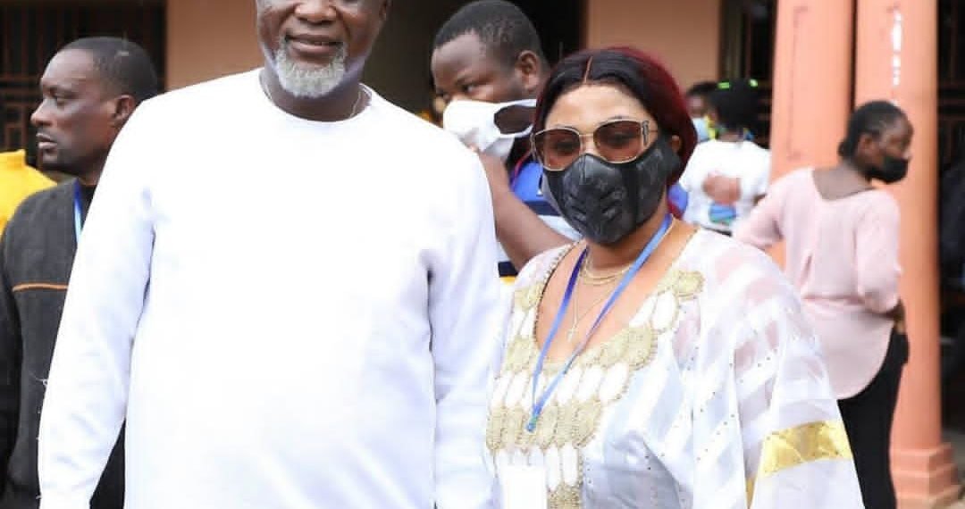EMPRESS GIFTY CONSOLES HER HUSBAND 1 Empress Gifty Adorye has penned down an emotional letter to her husband, Hopeson Adorye who lost his Parliamentary seat at Kpone Kantamanso