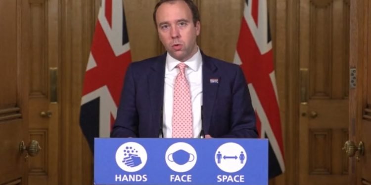 New coronavirus variant 'out of control', UK Health Secretary warns