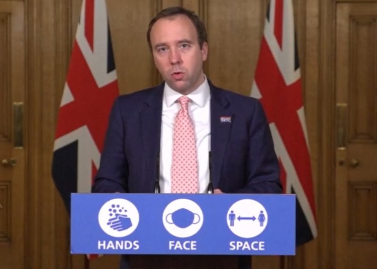 New coronavirus variant 'out of control', UK Health Secretary warns