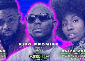 Most cherished Ghanaian singer Gregory Bortey Promise Newman popularly known as King Promise will be a judge for Afrochella's rising star challenge.