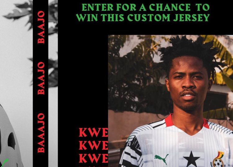 Ghanaian rapper, Emmanuel Kwesi Danso Arthur Junior, who is popularly known as Kwesi Arthur has officially signed a new design deal with Puma.