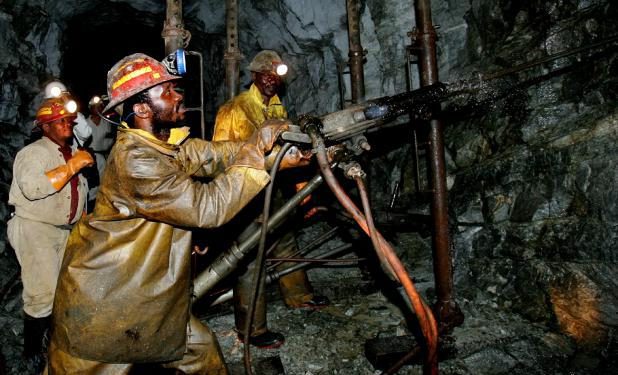 Ghana loses over US$90 billion to corruption- Abdul Moomin Gbana 1 Workers at a mine