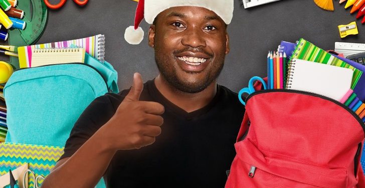 MEEK MILL, THE SANTA CLAUS OF PHILADELPHIA 1 Meek Millare, is providing a bit of relief for those in need. The Dream Chasers crew made their rounds in Philadelphia, giving holiday joy to families in need.