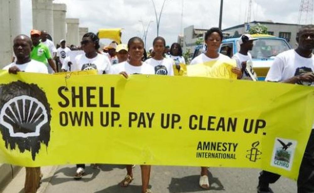 shell protests