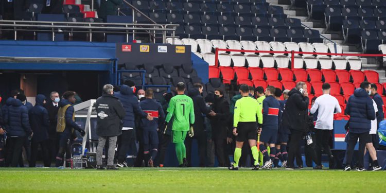 PSG, Basaksehir abandon match after alleged racist remark 1 PSG, Basaksehir abandon match after alleged racist remark