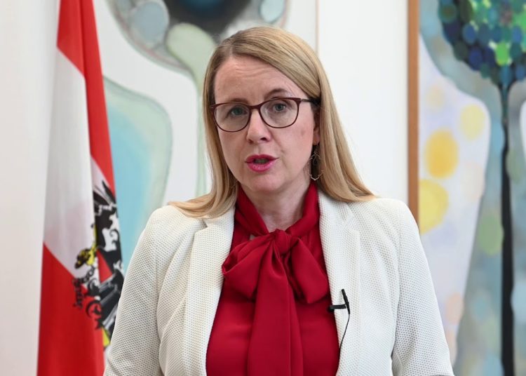 Austria supports trade-related academic activities in LDCs 1 Austria's Federal Minister for Digital, Business, and Enterprise
- Margarete Schramböck