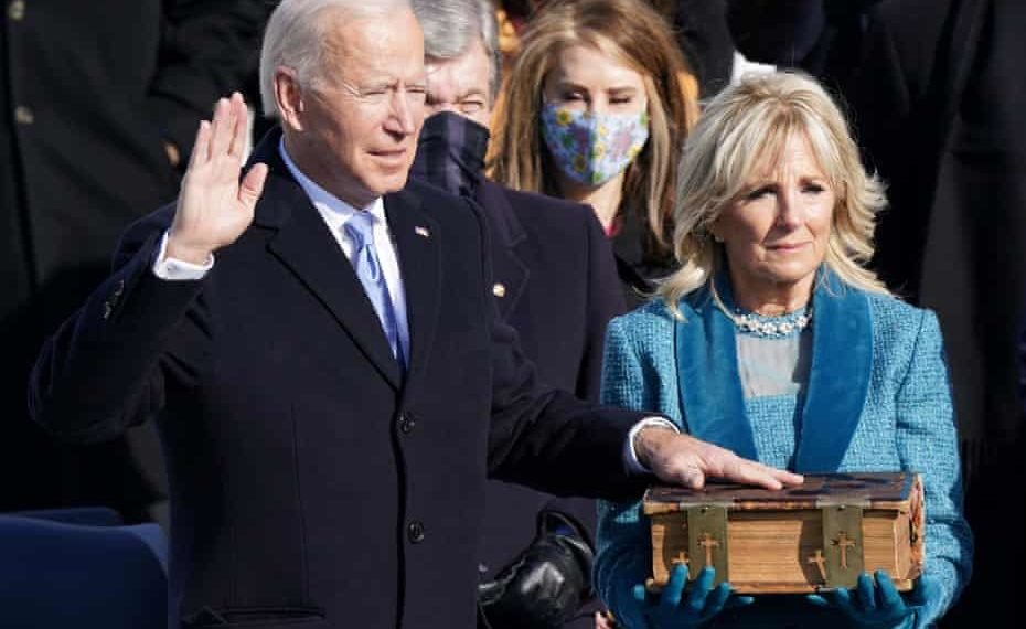 "This is America's day and democracy's day"- Joe Biden becomes America's new President