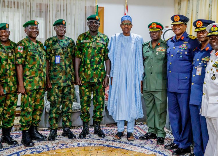 Nigeria: President Buhari fires armed forces chiefs 1 Nigeria: President Buhari fires armed forces chiefs