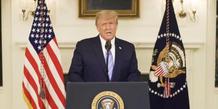 Trump pledges smooth transfer of power after Capitol riot 1 Trump pledges smooth transfer of power after Capitol riot