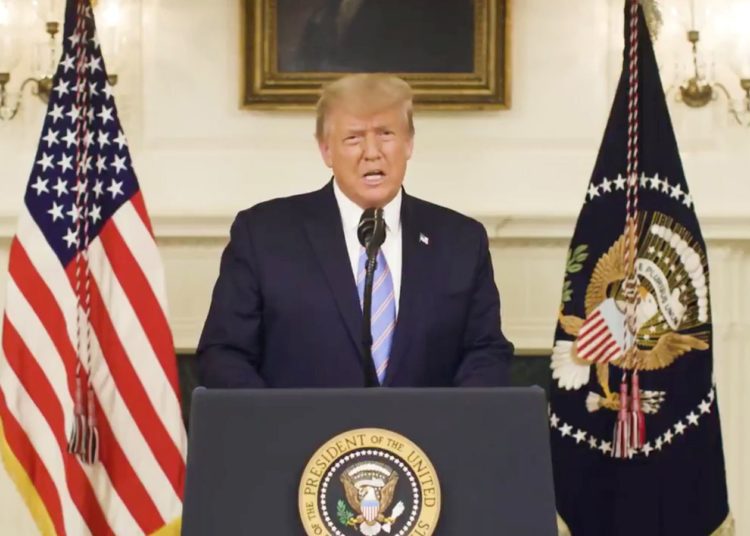 Trump pledges smooth transfer of power after Capitol riot 1 Trump pledges smooth transfer of power after Capitol riot