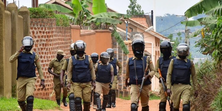 Ugandan opposition headquarters raided by military amid election challenge 1 Ugandan opposition headquarters raided by military amid election challenge