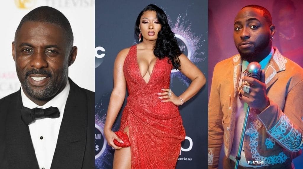 Jockey Idrissa Akuna Elba OBE popularly known as Idris Elba has announced his collaboration with Davido and Meghan Thee Stallion for a new song which according to him he will soon be releasing.
