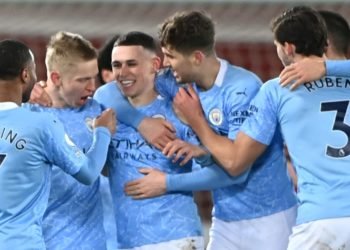 EPL Review: Manchester City beat Liverpool 4-1 at Anfield