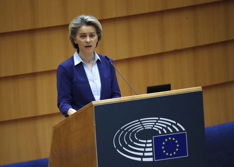 EU 'catching up' with UK Covid vaccine distribution– Von der Leyen 1 EU 'catching up' with UK Covid vaccine distribution– Von der Leyen
