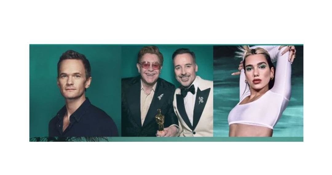 ELTON JOHN ENLISTS DUA LIPA AND NEIL PATRICK FOR OSCARS PRE-PARTY 1 Elton John has enlisted famous singer, Dua Lipa and American actor Neil Patrick Harris for his annual Oscars pre-party on April 25th benefiting the Elton John AIDS Foundation.