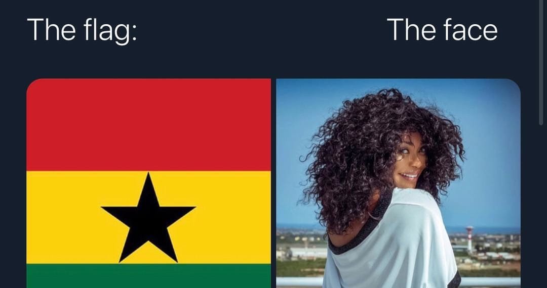 Some Ghanaians and celebrities have taken to Twitter to show their true beauty as they mark the 64th celebration of the country's independence.