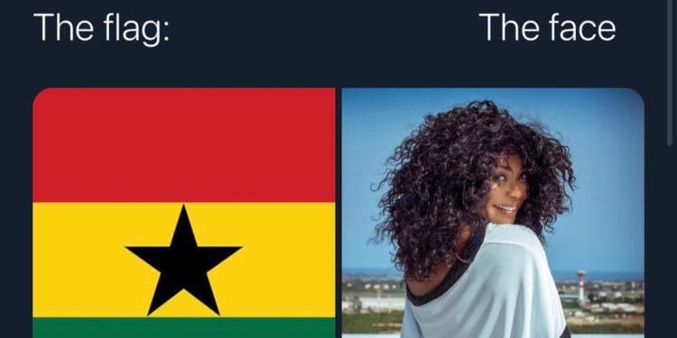 Some Ghanaians and celebrities have taken to Twitter to show their true beauty as they mark the 64th celebration of the country's independence.