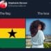 GHANAIANS MARK INDEPENDENCE DAY WITH #THE FLAG THE FACE CHALLENGE 10 Some Ghanaians and celebrities have taken to Twitter to show their true beauty as they mark the 64th celebration of the country's independence.