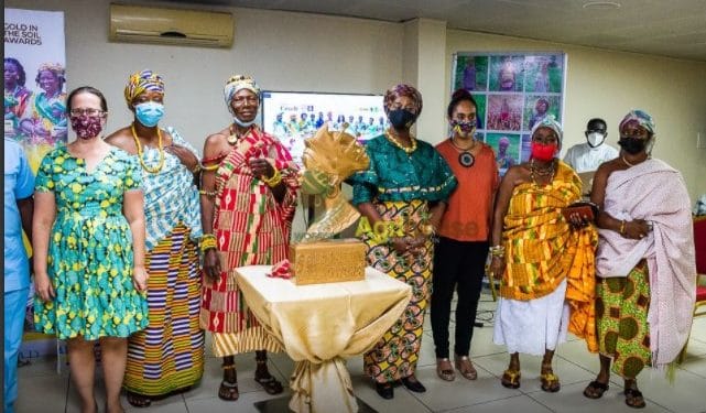 Agrihouse Foundation to award and empower women in agriculture 1 Some women at the launch of the Gold in the Soil Award in Accra.