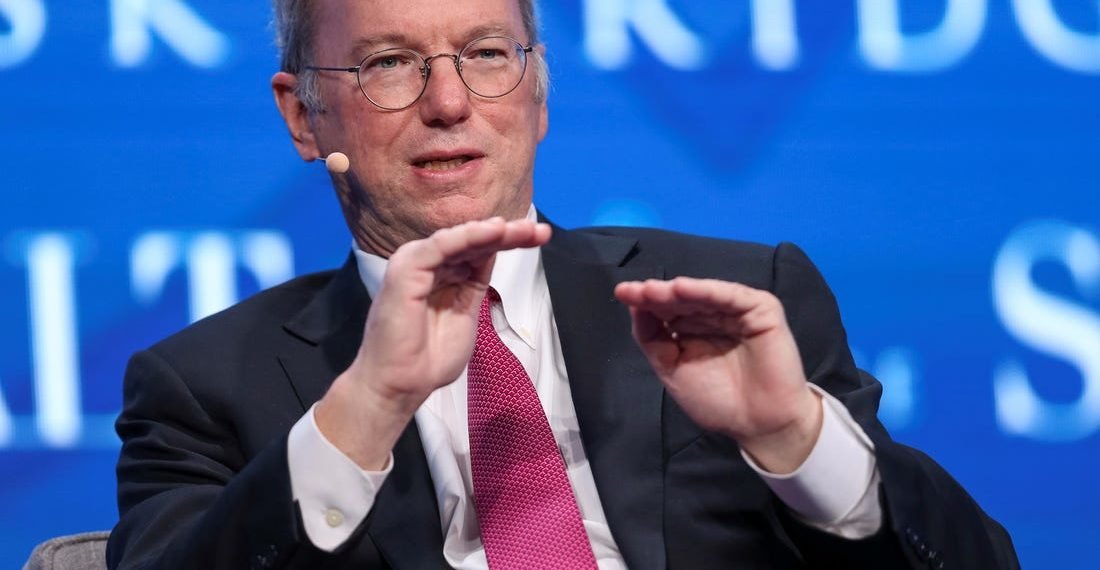 Former Google CEO donates $ 150 million to biology and data research 1 Former Google CEO donates $ 150 million to biology and data research